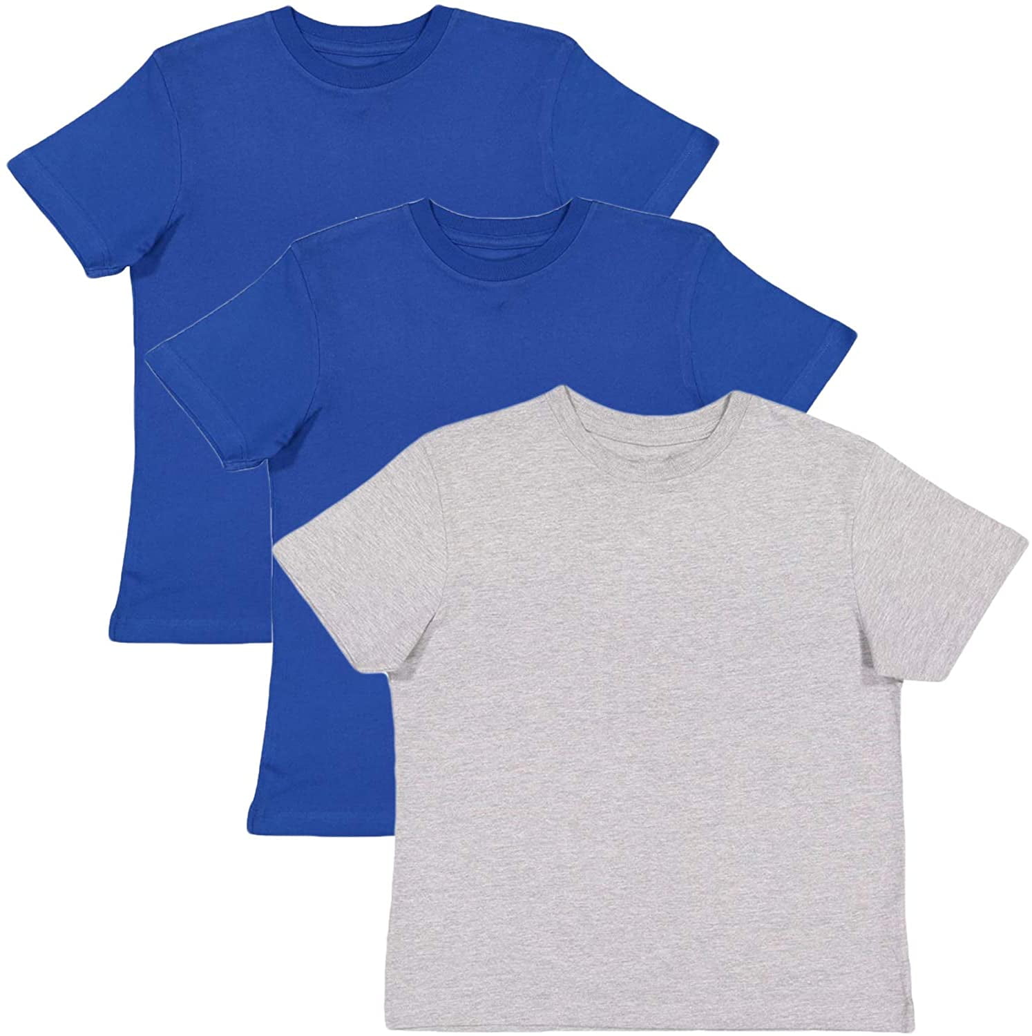 Marky G Apparel Girls' Premium Jersey Short-Sleeve T-Shirt (Pack of 3)
