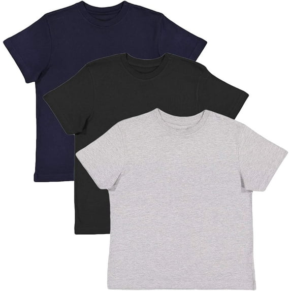 Marky G Apparel Girls' Premium Jersey Short-Sleeve T-Shirt (Pack of 3)