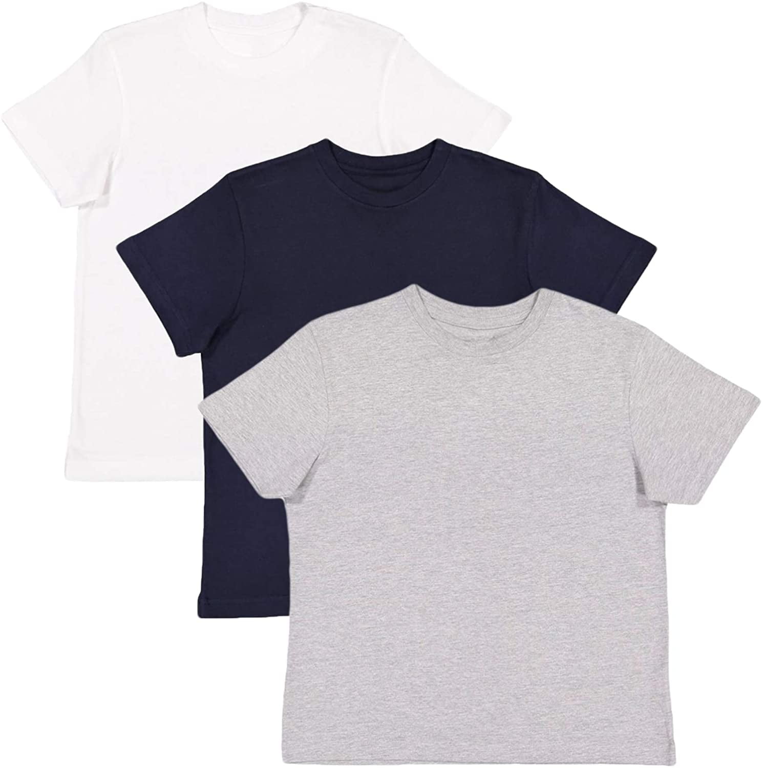 Marky G Apparel Girls' Premium Jersey Short-Sleeve T-Shirt (Pack of 3)