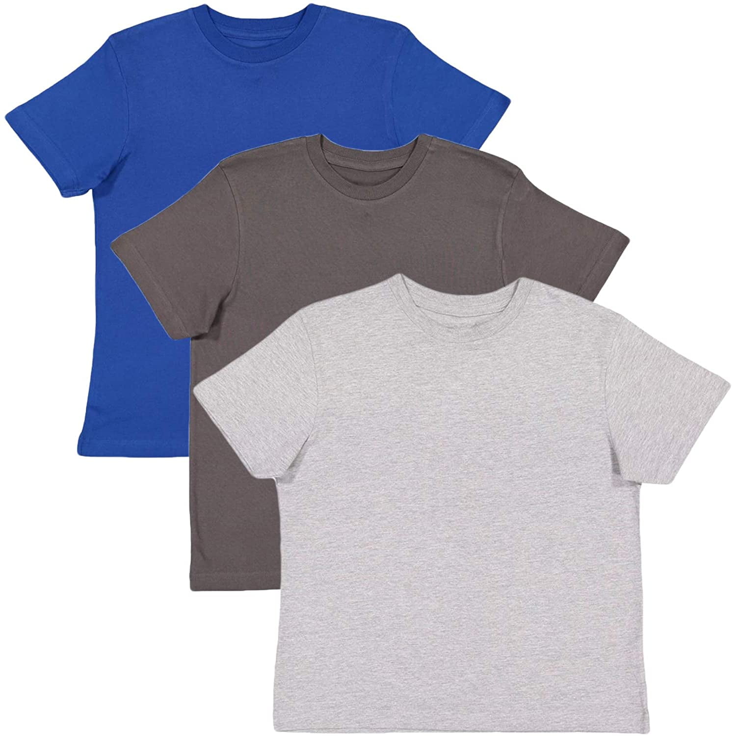 Marky G Apparel Girls' Premium Jersey Short-Sleeve T-Shirt (Pack of 3)