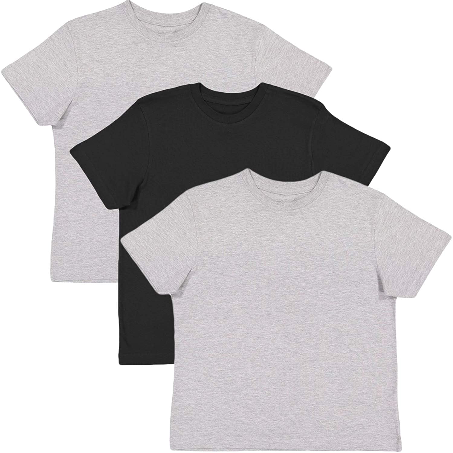 Marky G Apparel Girls' Premium Jersey Short-Sleeve T-Shirt (Pack of 3)