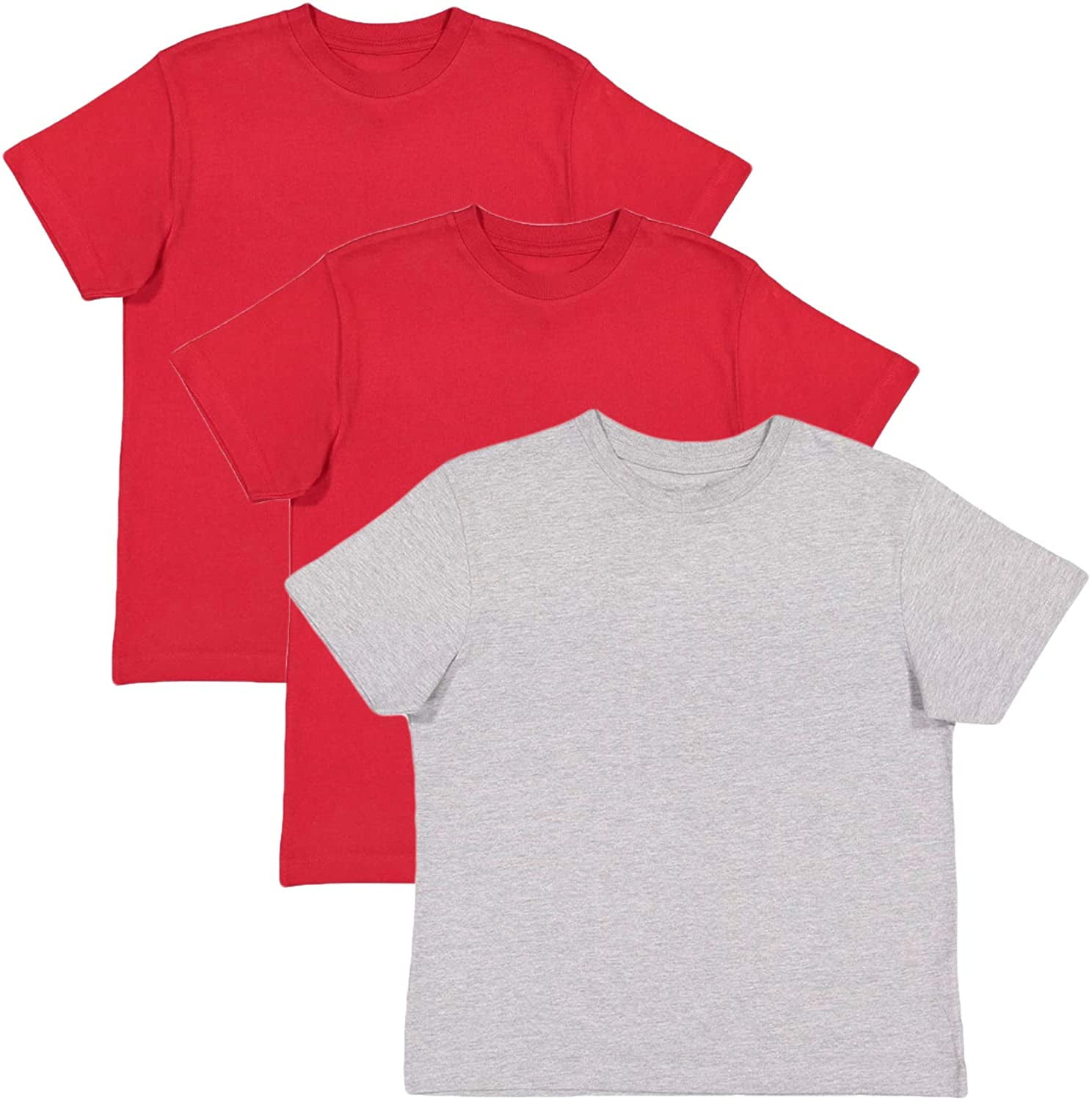 Marky G Apparel Girls' Premium Jersey Short-Sleeve T-Shirt (Pack of 3)