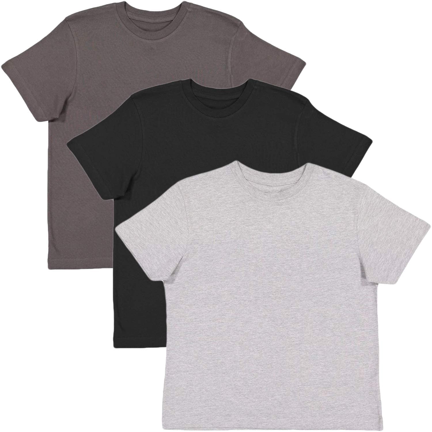 Marky G Apparel Girls' Premium Jersey Short-Sleeve T-Shirt (Pack of 3)