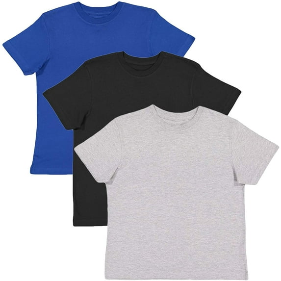 Marky G Apparel Girls' Premium Jersey Short-Sleeve T-Shirt (Pack of 3)