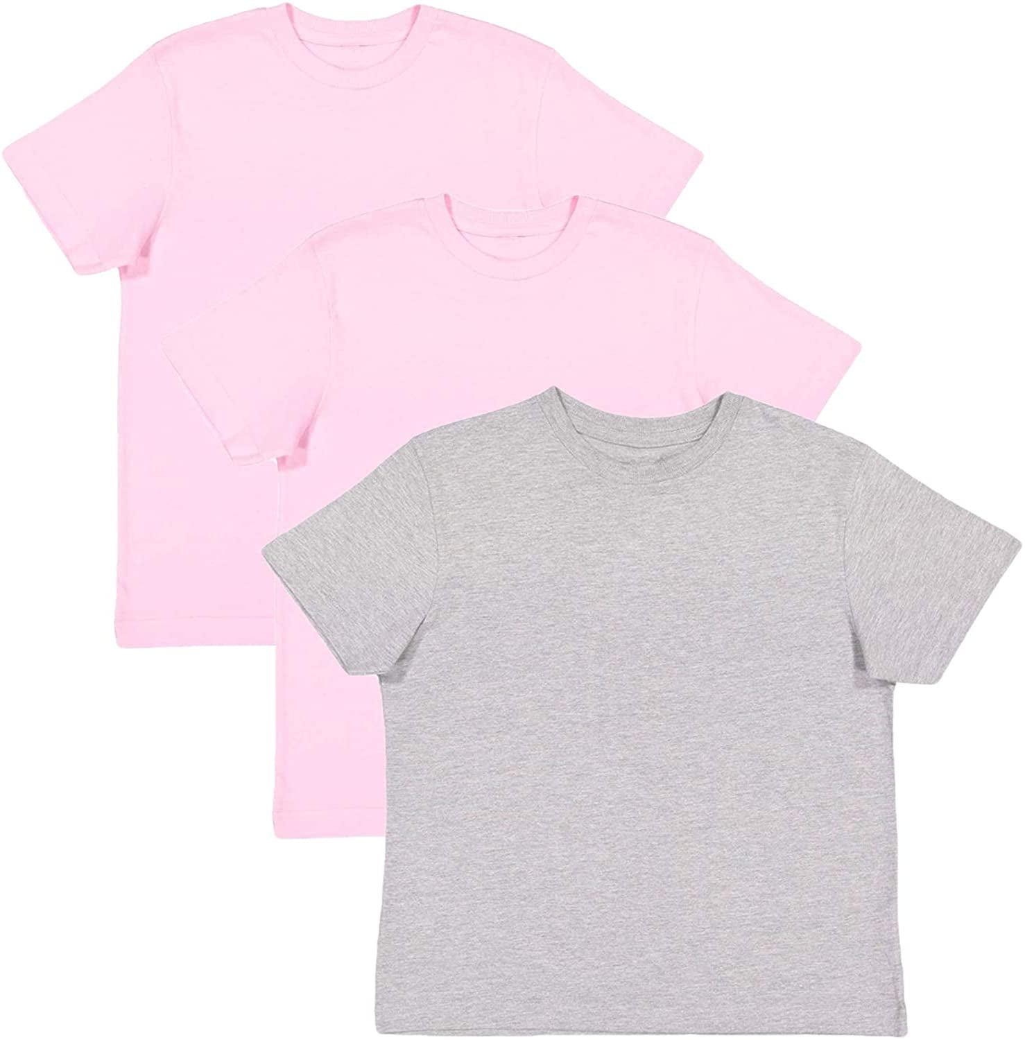 Marky G Apparel Girls' Premium Jersey Short-Sleeve T-Shirt (Pack of 3)