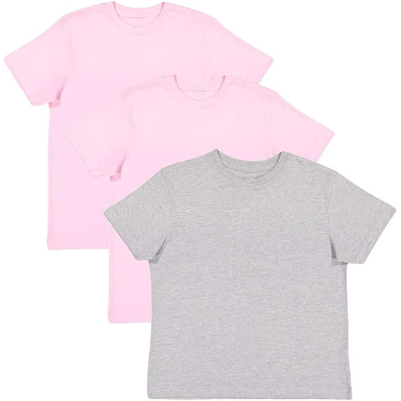 Marky G Apparel Girls' Premium Jersey Short-Sleeve T-Shirt (Pack of 3)