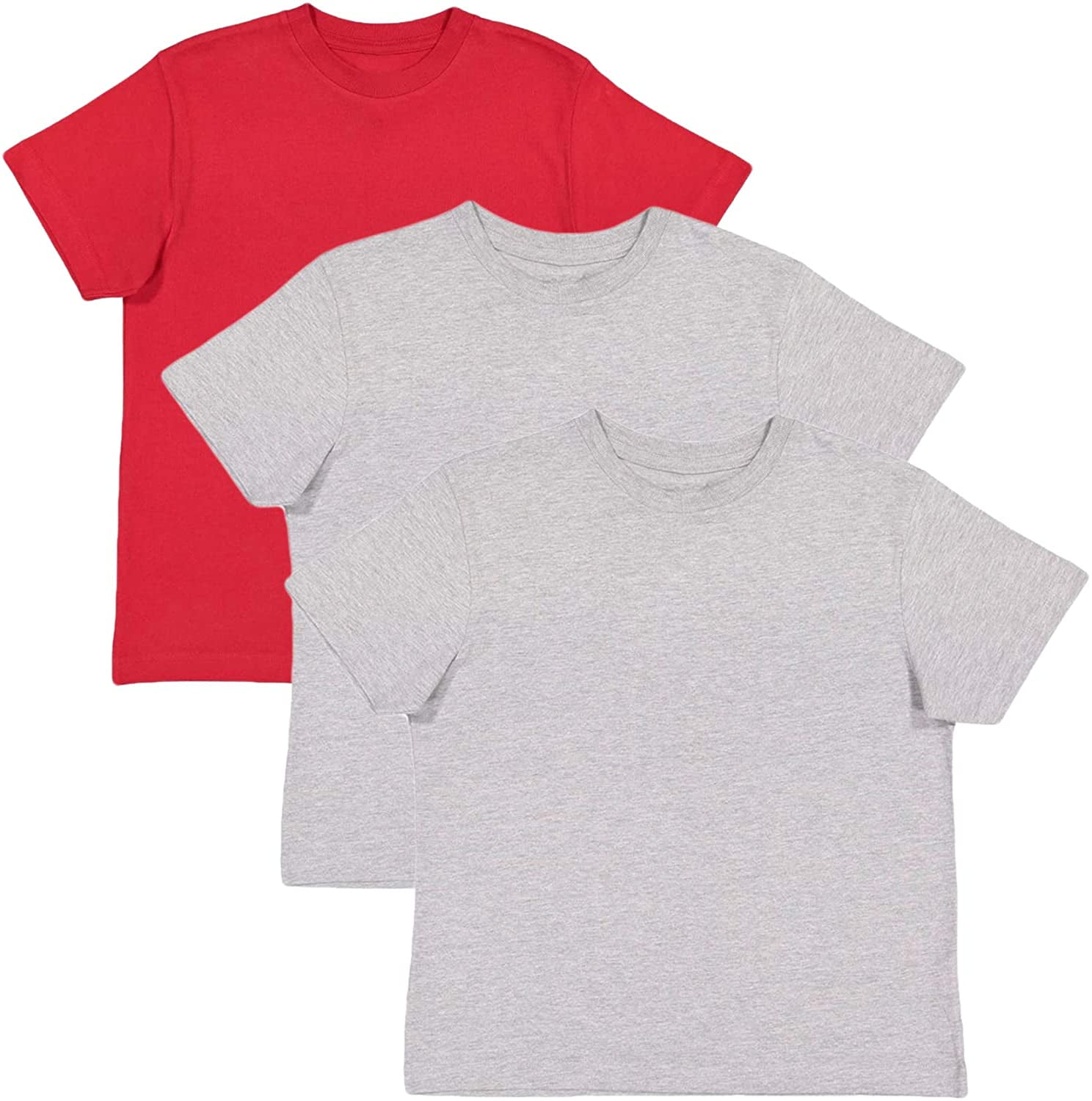 Marky G Apparel Girls' Premium Jersey Short-Sleeve T-Shirt (Pack of 3)
