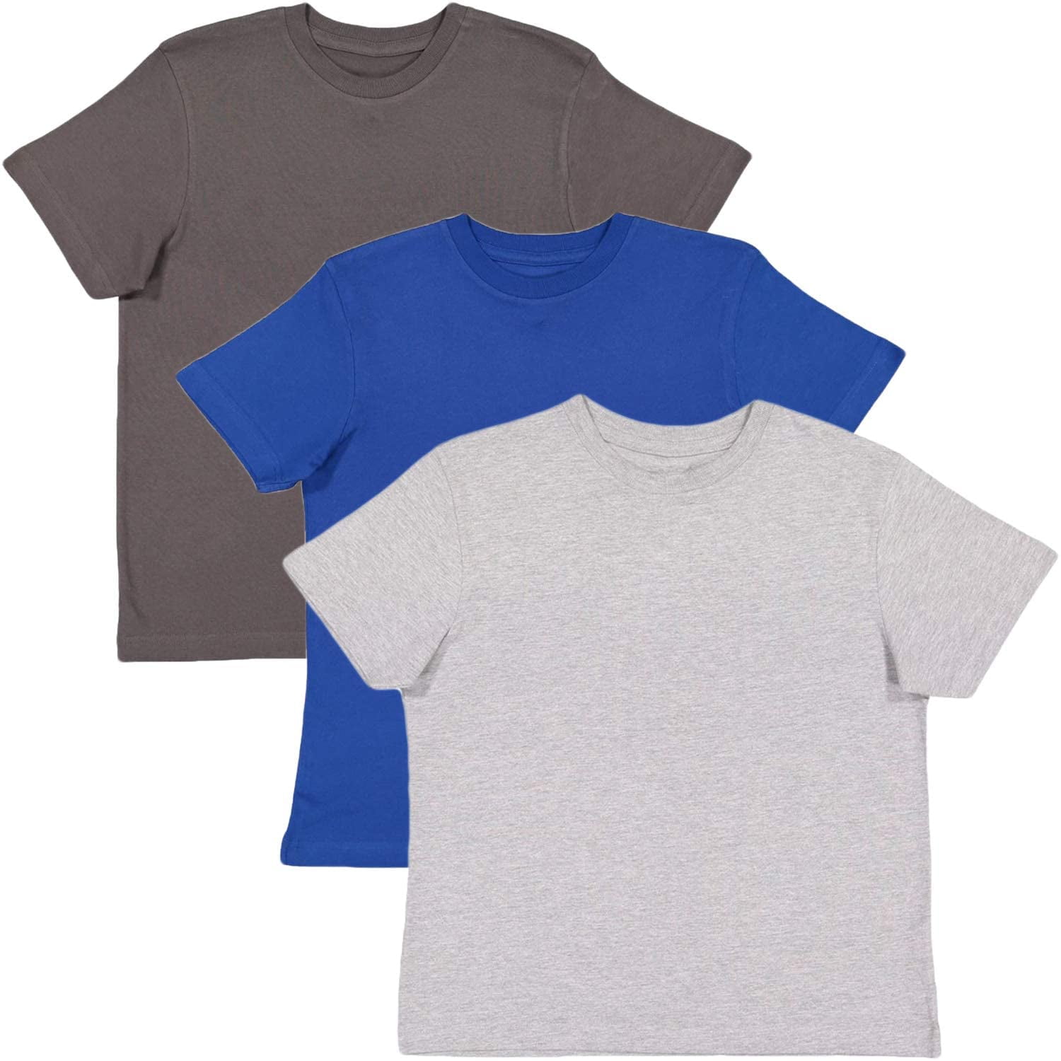 Marky G Apparel Girls' Premium Jersey Short-Sleeve T-Shirt (Pack of 3)
