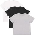thumbnail image 1 of Marky G Apparel Girls' Premium Jersey Short-Sleeve T-Shirt (Pack of 3), 1 of 1