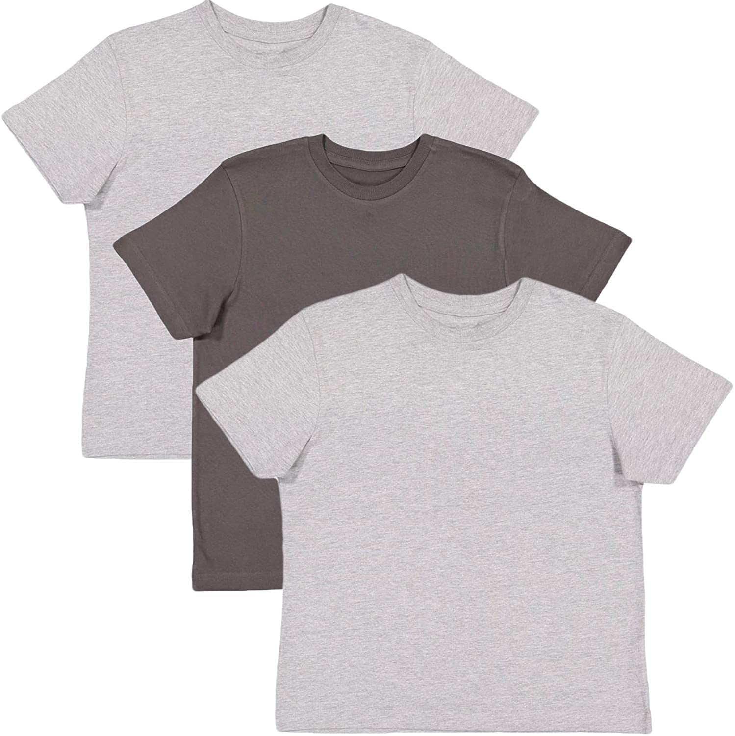 Marky G Apparel Girls' Premium Jersey Short-Sleeve T-Shirt (Pack of 3)
