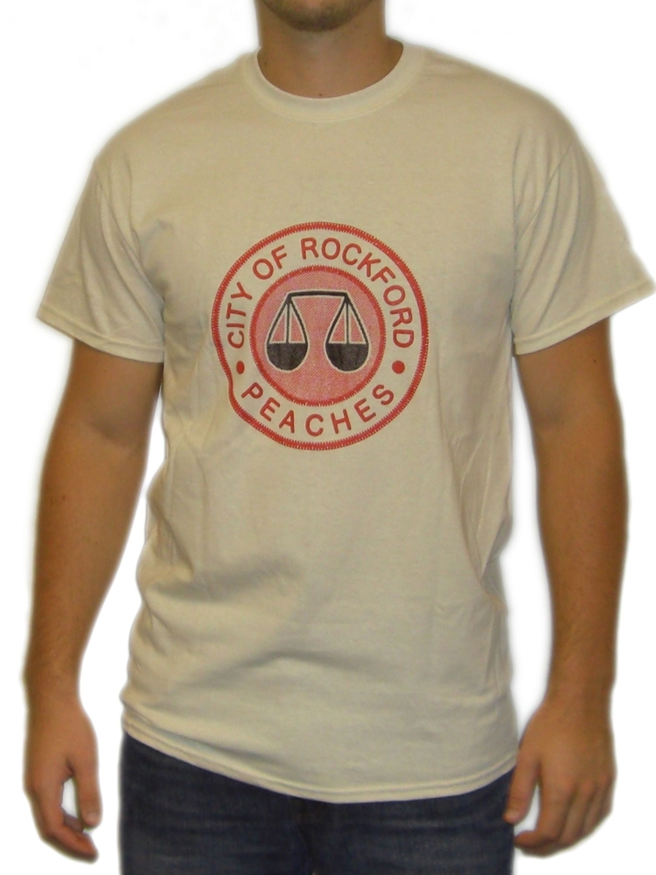 Rockford Peaches Baseball Unisex Retro T-shirt