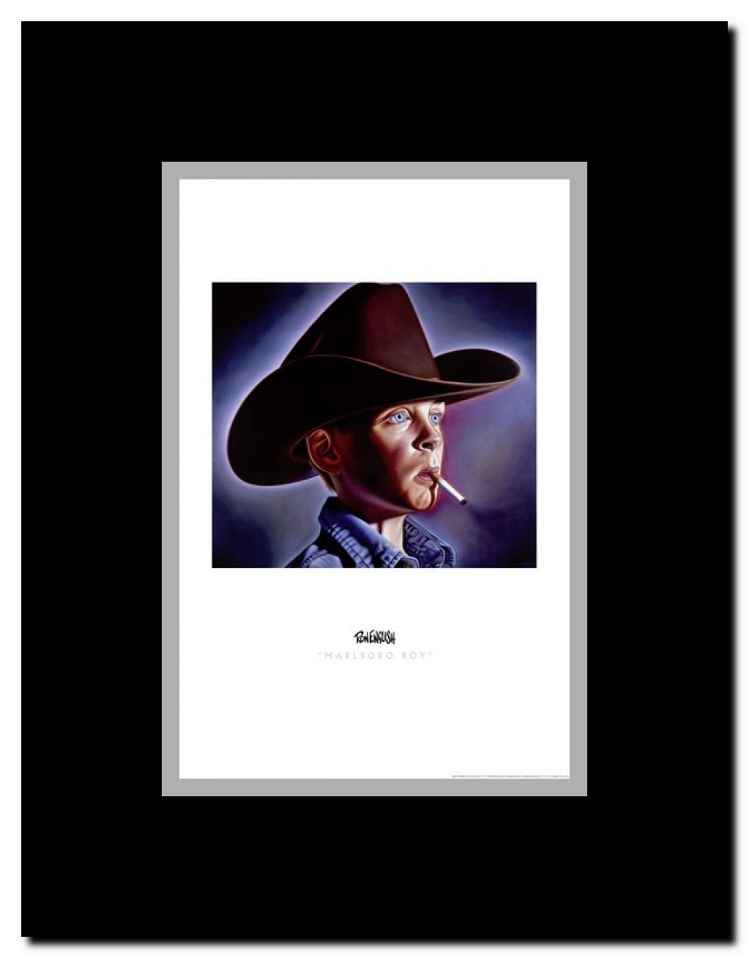 Marlboro Boy Framed Movie Poster