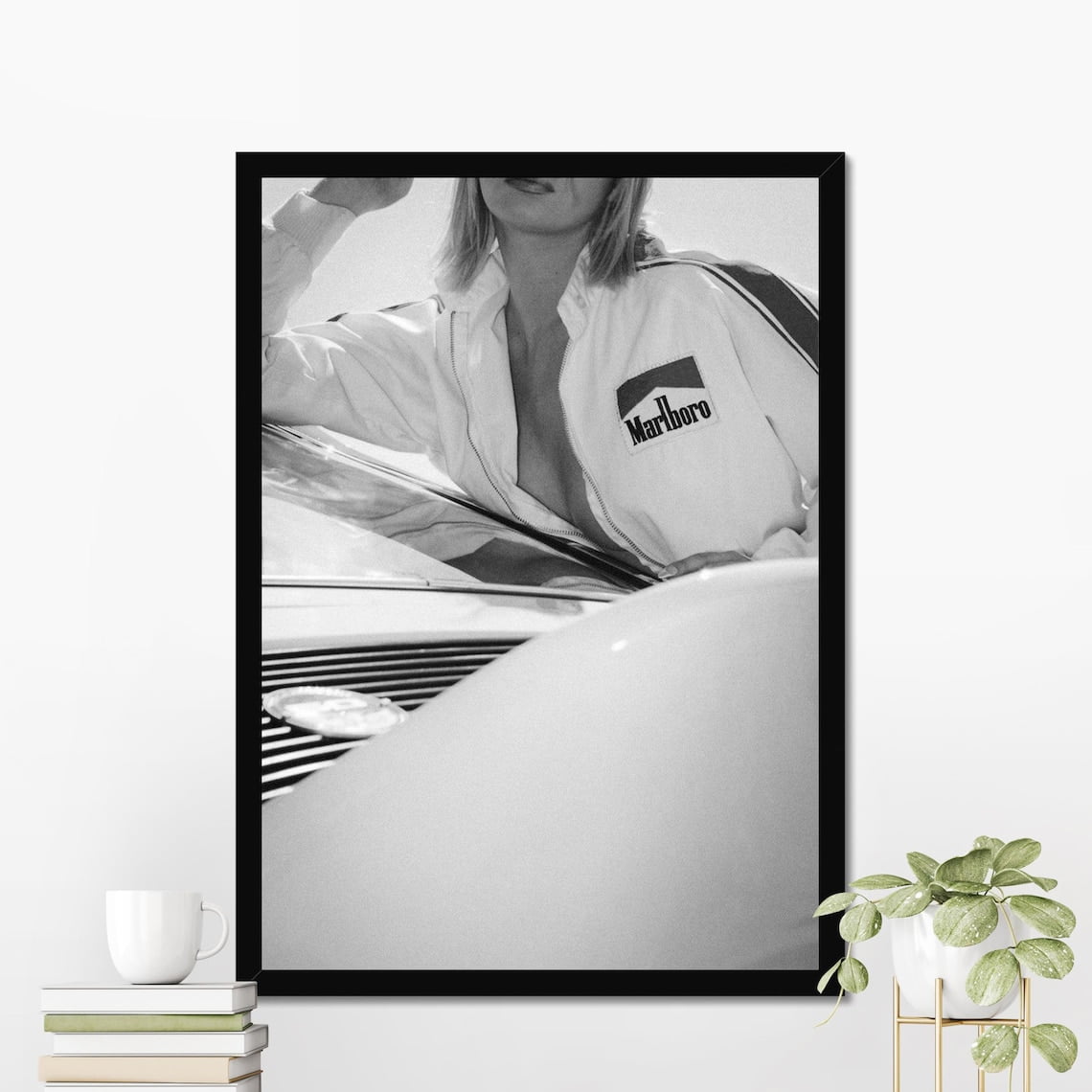 Marlboro F1, Car Girl Wall Art, Formula 1, Vintage F1, F1 Wall Art ...