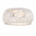 thumbnail image 1 of Golden Lighting Marlee 2-light Flush Mount in Matte White, 1 of 11