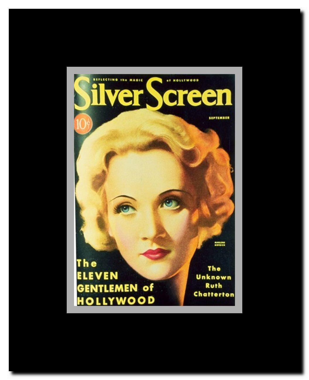 Marlene Dietrich Framed Movie Poster