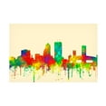 thumbnail image 1 of Marlene Watson 'Jacksonville Florida Skyline SG' Canvas Art, 1 of 3