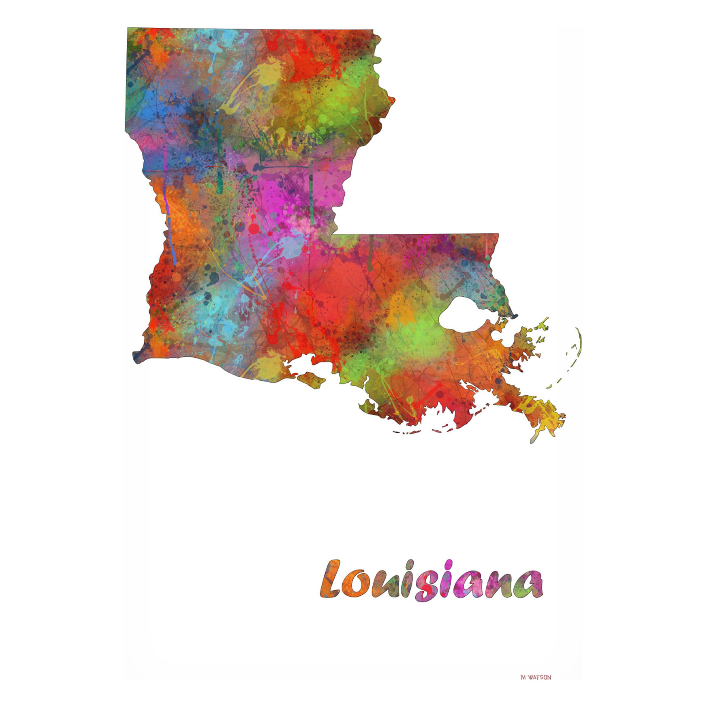 Louisiana State Map