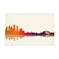 thumbnail image 1 of Marlene Watson 'Sydney NSW Skyline 2' Canvas Art, 1 of 3