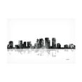 thumbnail image 1 of Marlene Watson 'Tampa Florida Skyline BG 1' Canvas Art, 1 of 3