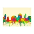 thumbnail image 1 of Marlene Watson 'Tempe Arizona Skyline sg' Canvas Art, 1 of 3