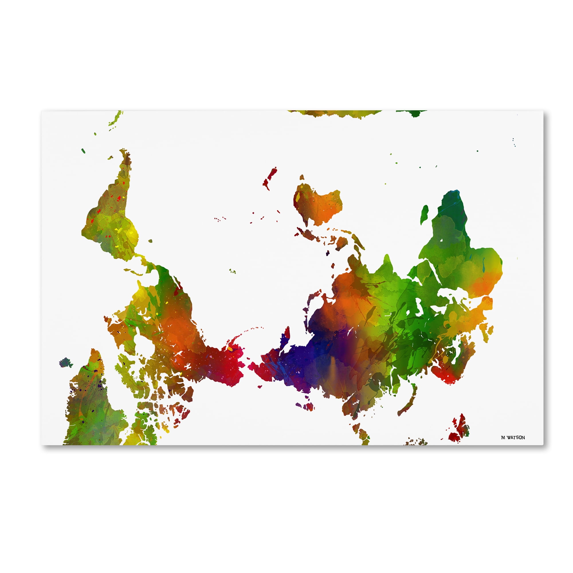 Marlene Watson Upside Down Map Of The World Clr 1 Canvas Art Marlene Watson Upside Down Map Of The World Clr 1 Canvas Art C2d35af0 0d7c 4f8d A653 