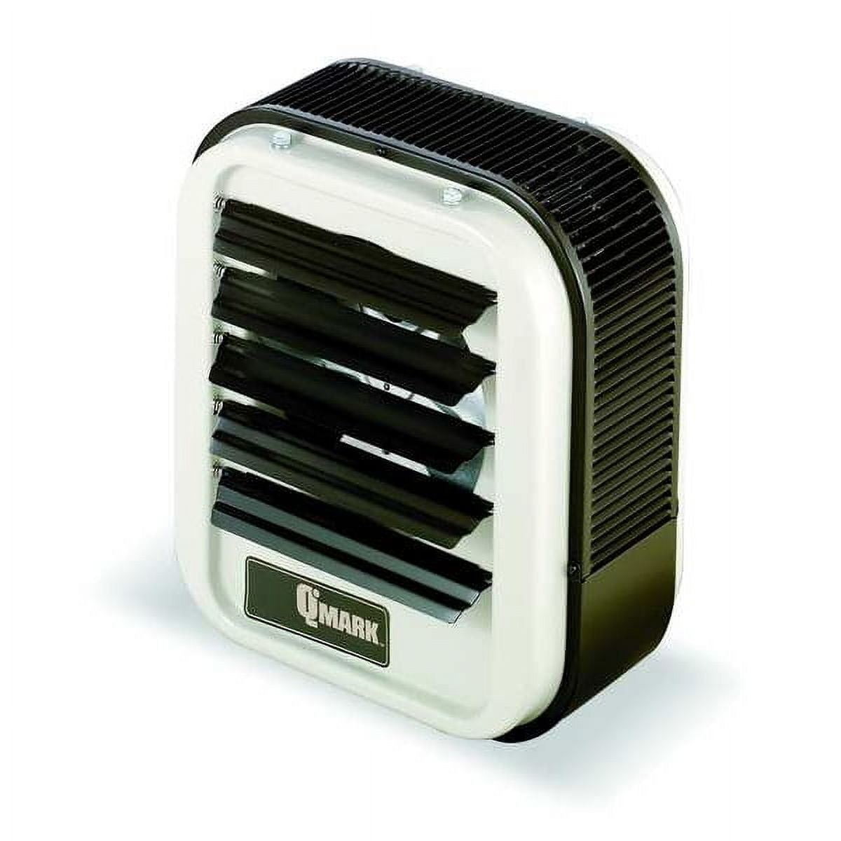 Beige Forced Air Wall and Ceiling Heater with Thermostat