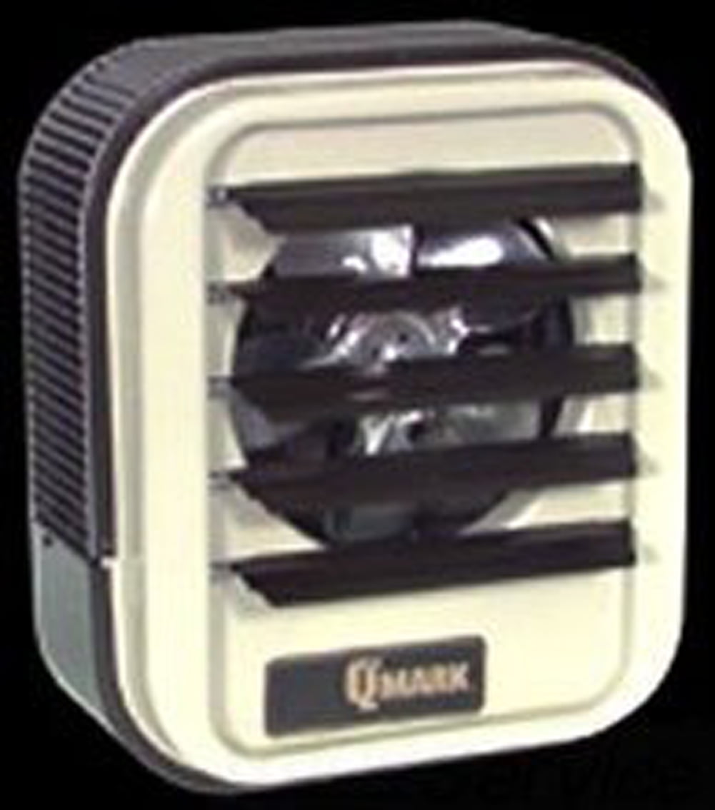 Beige Steel Electric Unit Heater with Thermostat