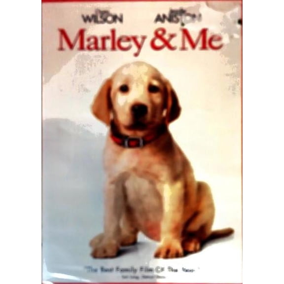 Marley & Me (DVD, 2009, Widescreen) GOOD DVD