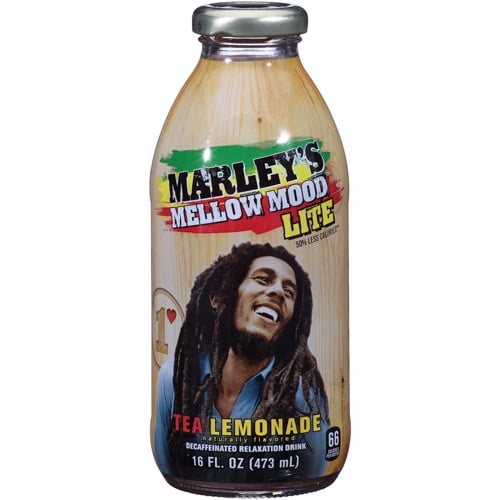 Marley's Mellow Mood Lite Tea Lemonade Decaffeinated Relaxation Drink, 16