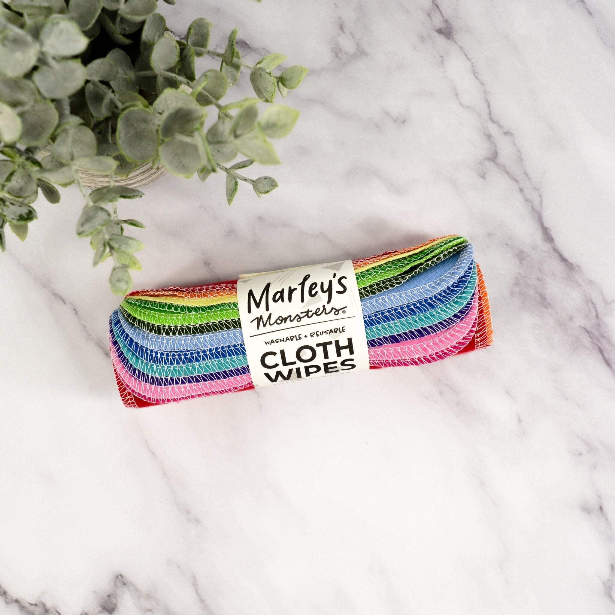 Marley's Monsters Cloth Wipes: Color Mixes