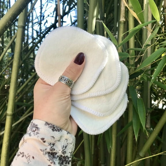 Marley's Monsters Deluxe Bamboo Facial Rounds - 4 pack