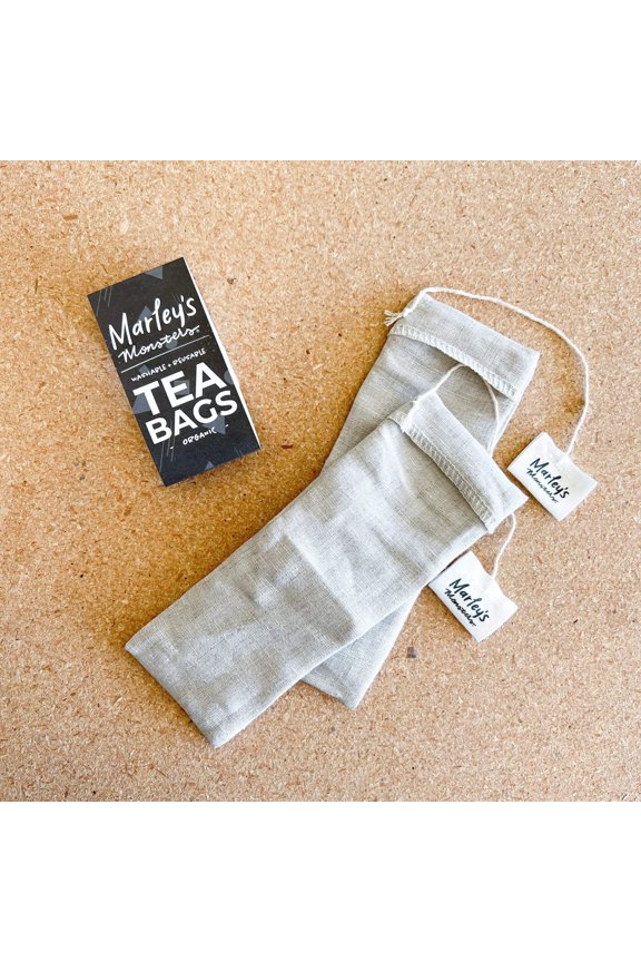 Organic Reusable Sun Tea Bags: Organic Linen