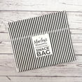 thumbnail image 1 of Marley’s Monsters Reusable Snack Bag - Black & White Stripe - Wash and Reuse, 1 of 10