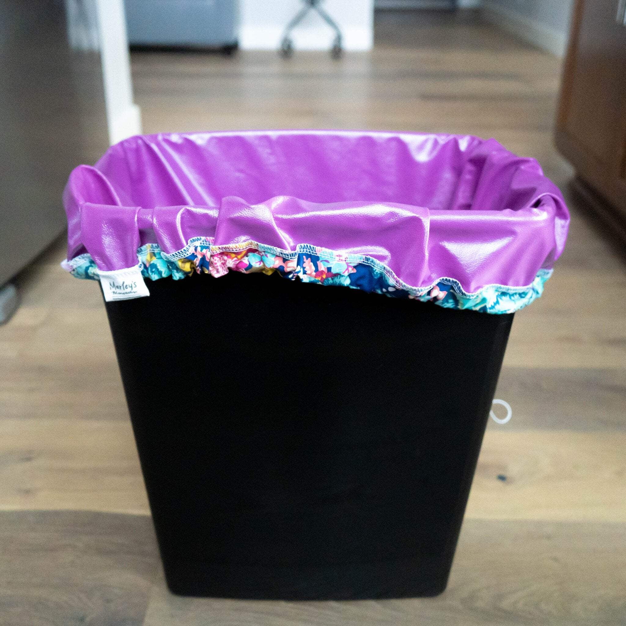 Marley's Monsters Washable Pail Liner: Reusable Trash/Recycling Bag ...