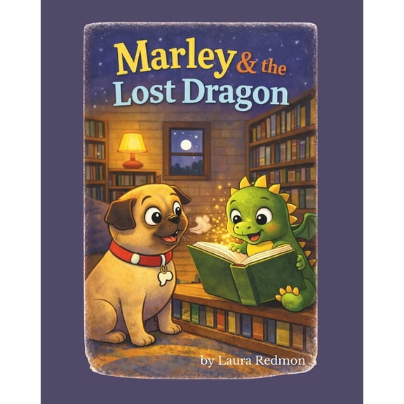 Marley the Bookstore Pug Marley & the Lost Dragon: A Salt & Story Adventure, (Paperback)