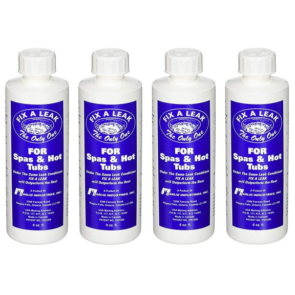Marlig Industries Fix Pool Leak Sealer-8 oz (Four Pack)