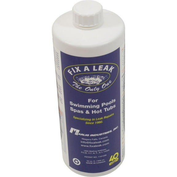 Marlig Industries Sealant, Marlig Fix a Leak, Pool, 32oz, Single FAL-32 Single