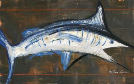 Marlin Canvas Art - Melissa Lyons (24 x 36)
