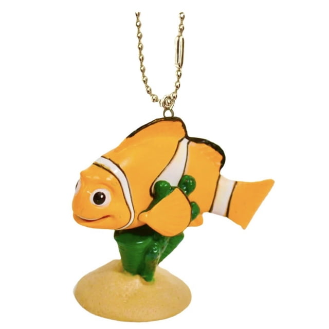 Marlin Clownfish Nemo’s Dad Keychain Dangler PVC Figure Finding Nemo ...