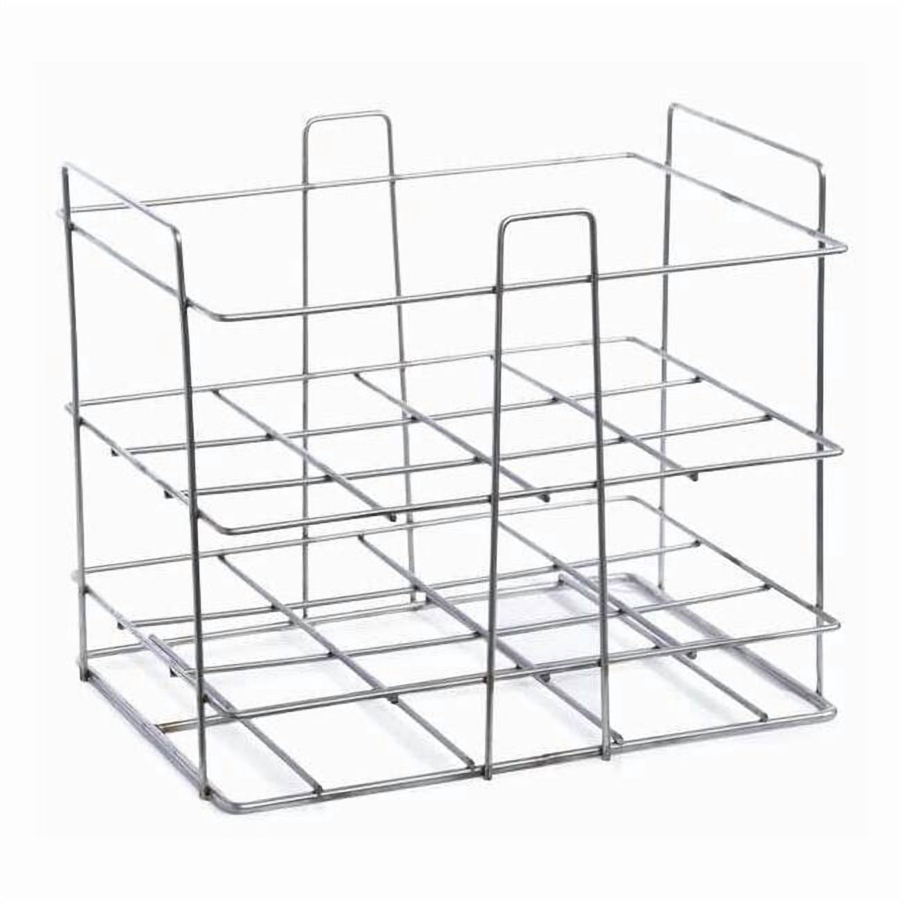 Bottle Rack, 11.13 in D, 14 7/8 in W, Silver 02482001-38 - Walmart.com