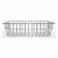thumbnail image 1 of Marlin Steel Wire Products Rectangular Storage Basket, Steel, Silver 00-150A-12, 1 of 1