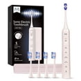 thumbnail image 1 of Marlincare Sonic Electric Toothbrush for Adults,10X more Plaque Removal,Travel Electric Toothbrush,Pink, 1 of 11