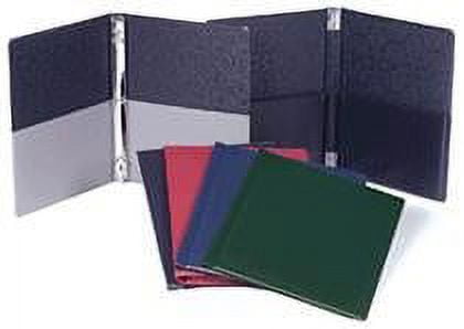Marlo Plastics Choral Folder 9-1/4 x 12 with 7 Elastic Stays and 2 Expanded Horizontal Pockets Green