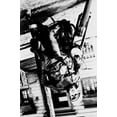 thumbnail image 1 of Marlon Brando The Wild One B&W 24X36 Poster On Bike, 1 of 1