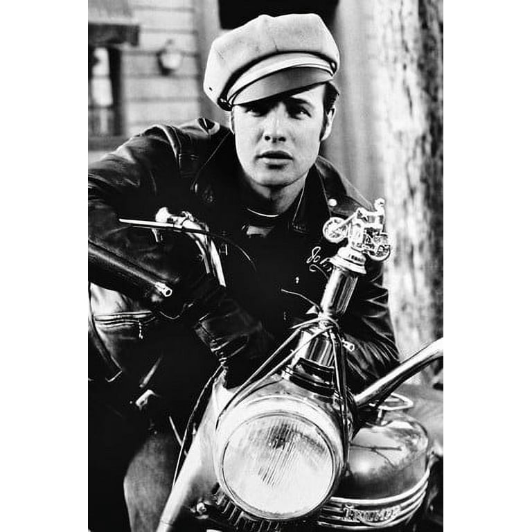 Marlon brando leather jacket the wild one discount