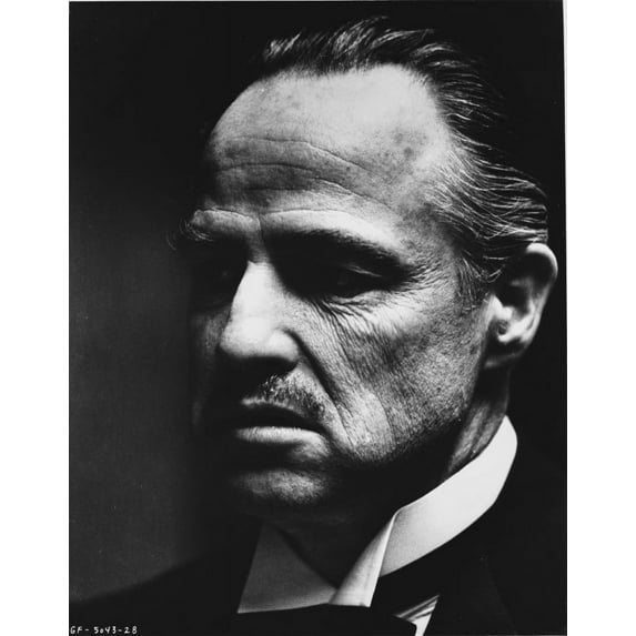 Marlon Brando in The Godfather Photo Print (8 x 10)