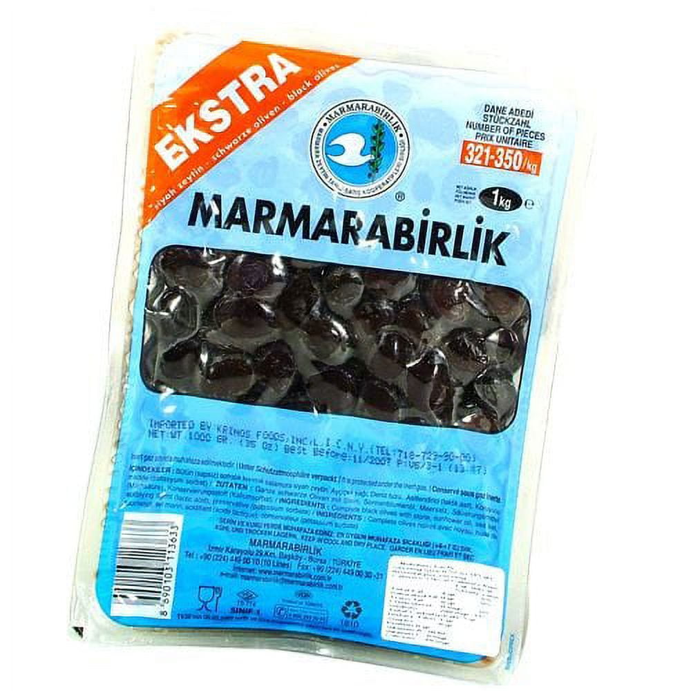 Marmara Birlik Black Olives Extra -800 g