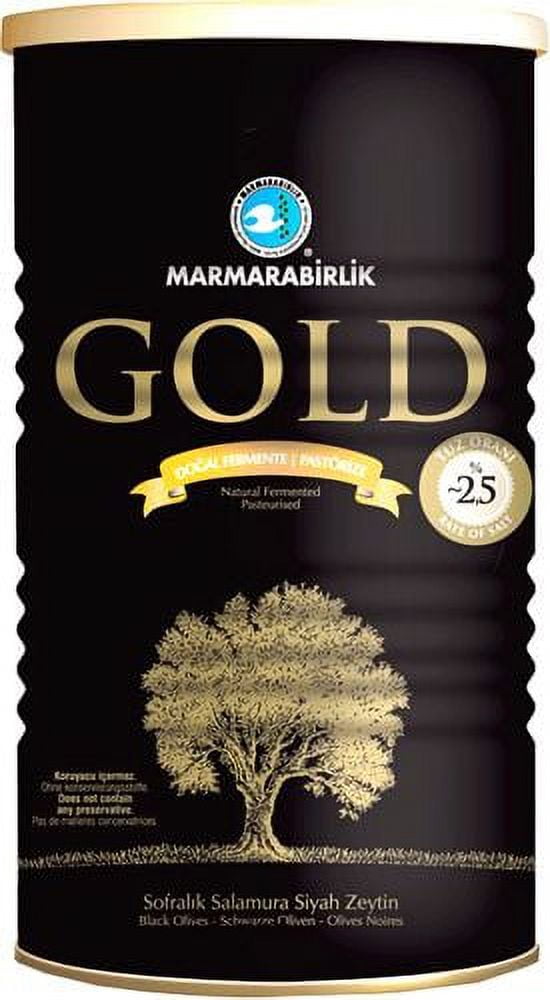 Marmarabirlik Gold XL Black Olives 800 Gr