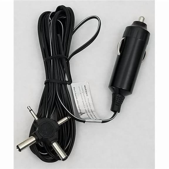 Marmat DC12X Universal Cig Plug Adaptor with 4 Plugs