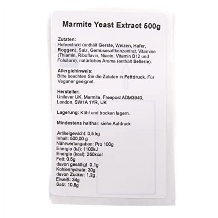 Marmite 500g (4 Pack)